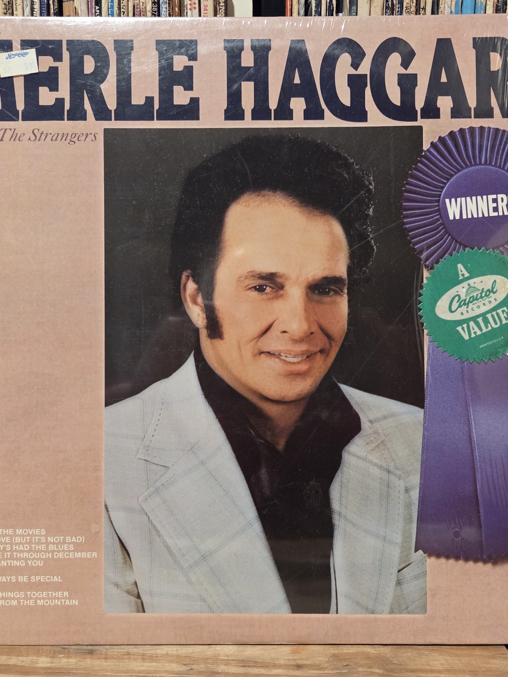 Merle Haggard and the strangers "winners" vintage vinyl